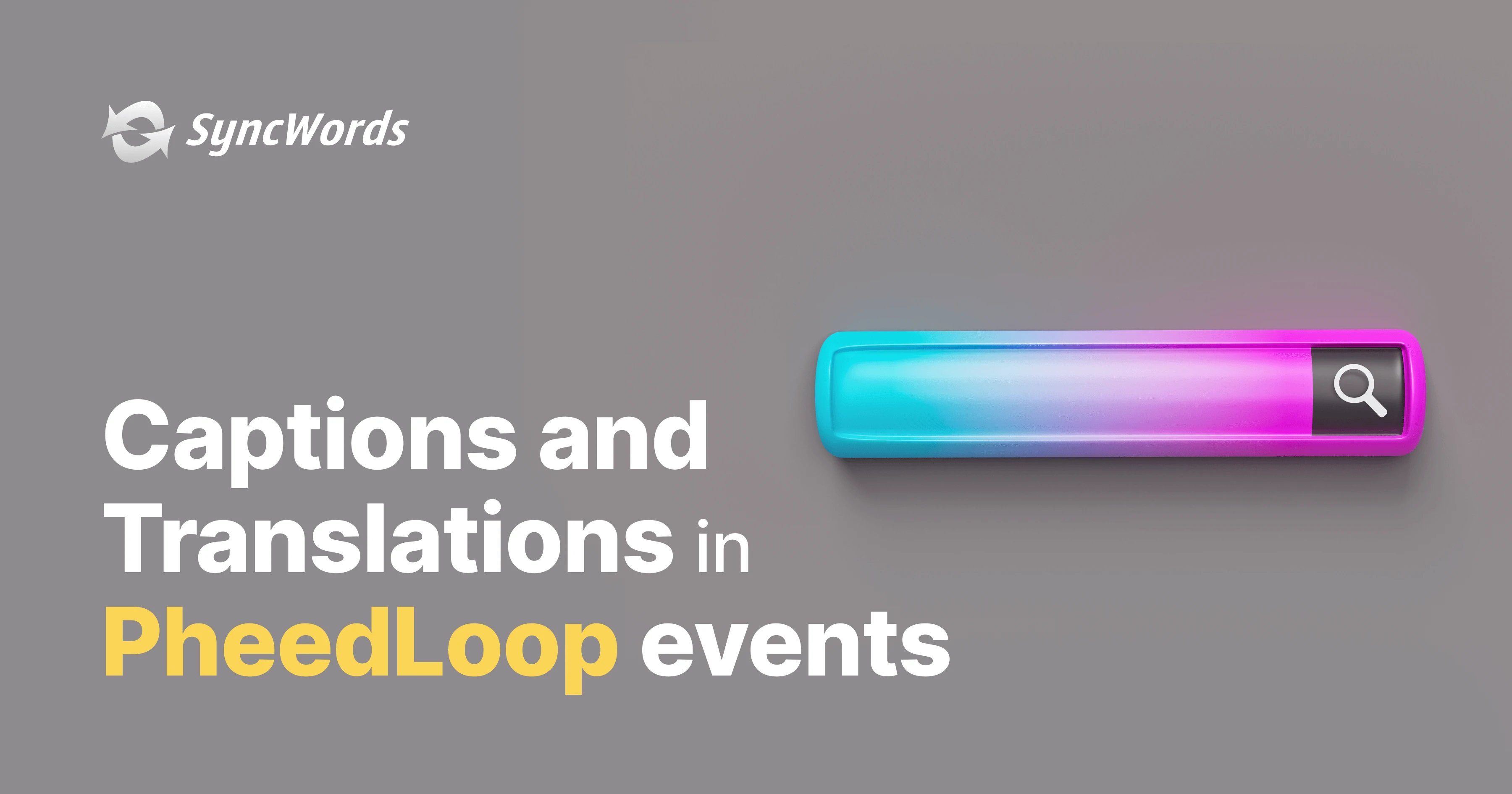 PheedLoop: subtítulos y subtítulos traducidos