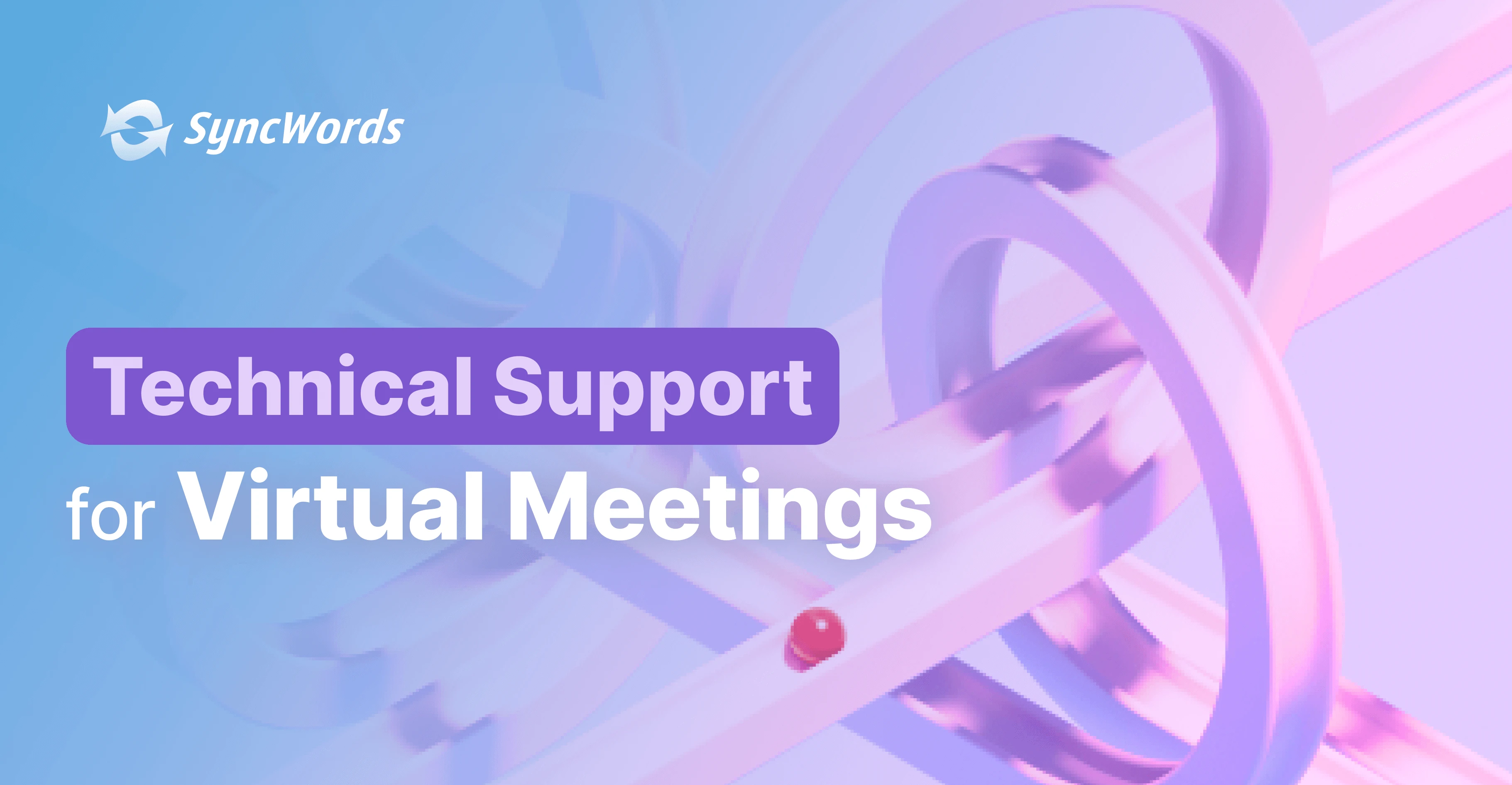 Technical Support for Virtual Meetings