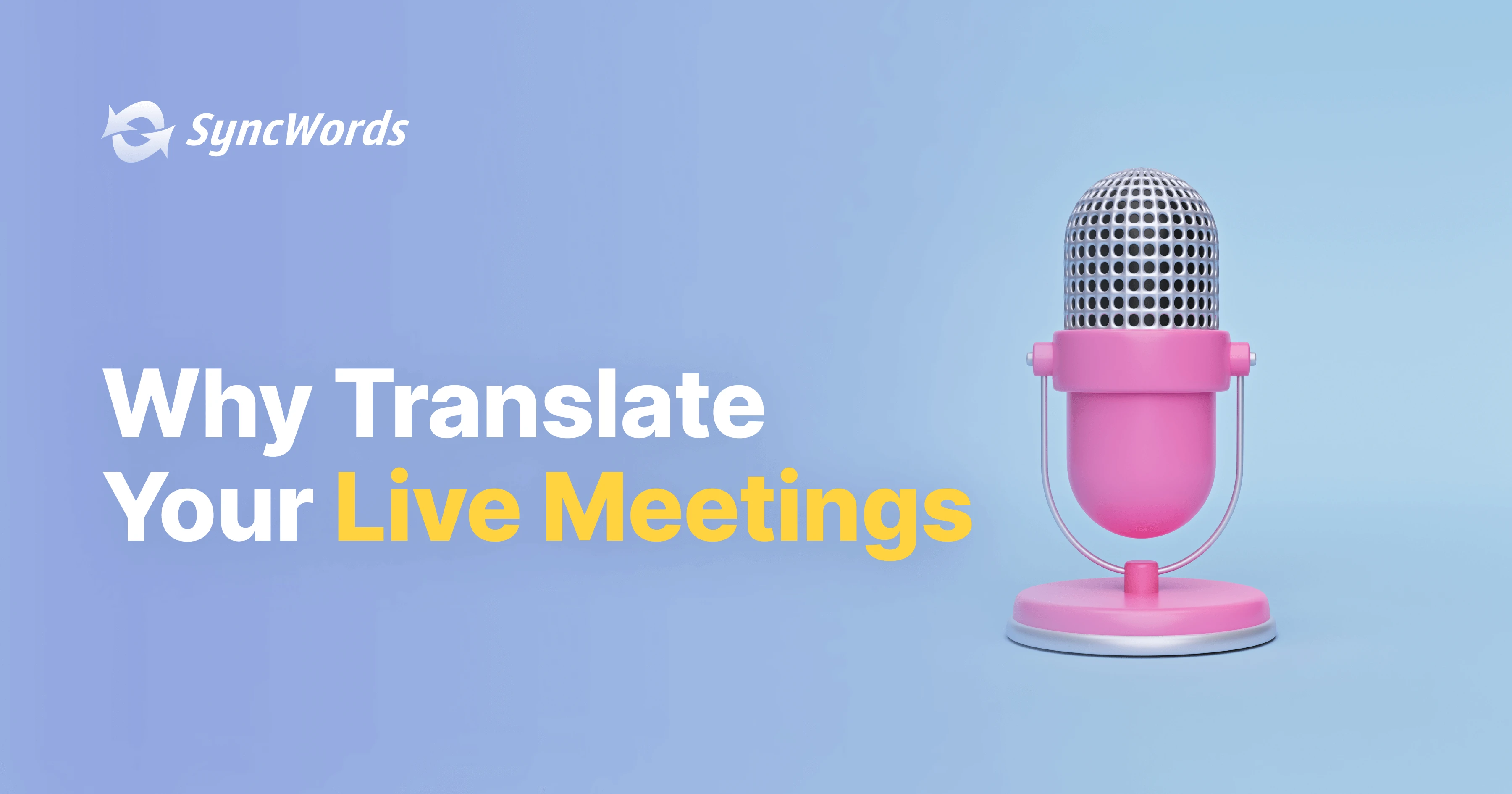 Traducción de reuniones en directo