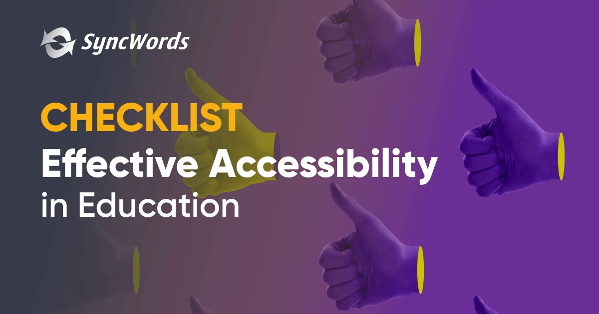 Lista de accesibilidad para instituciones educativas: graduaciones, conferencias, eventos y vídeo pregrabado