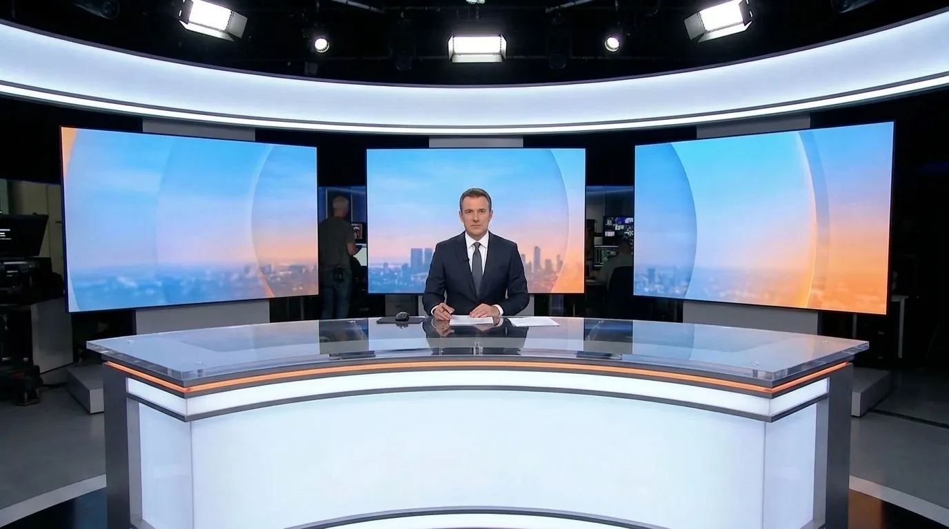 Subtítulos en directo en una emisión de televisión